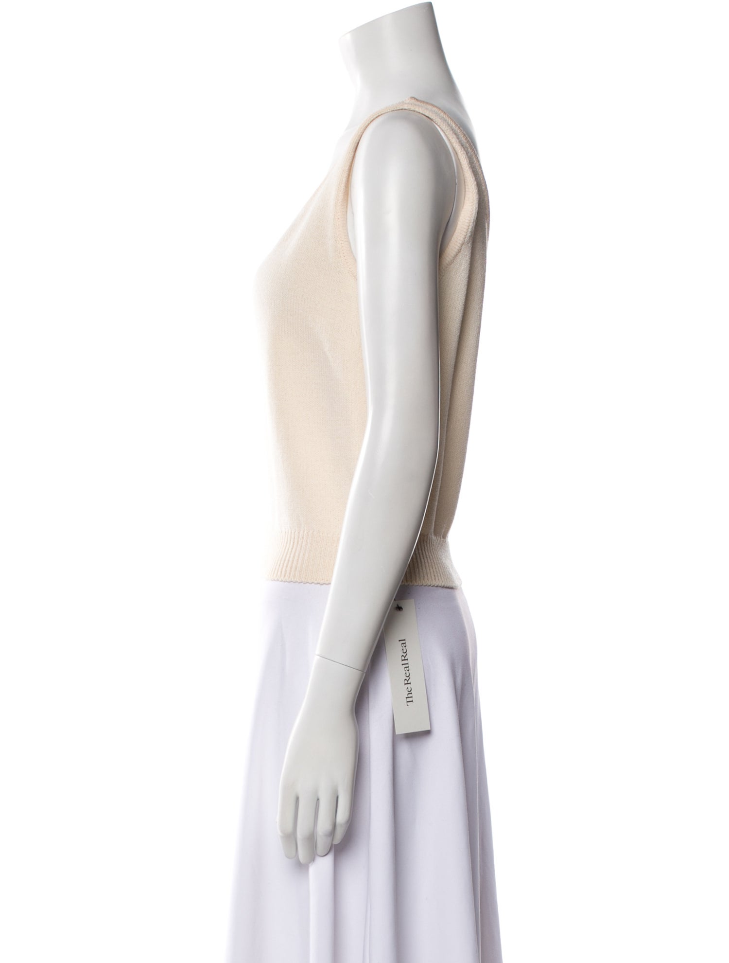 St. John Scoop Neck Sweater