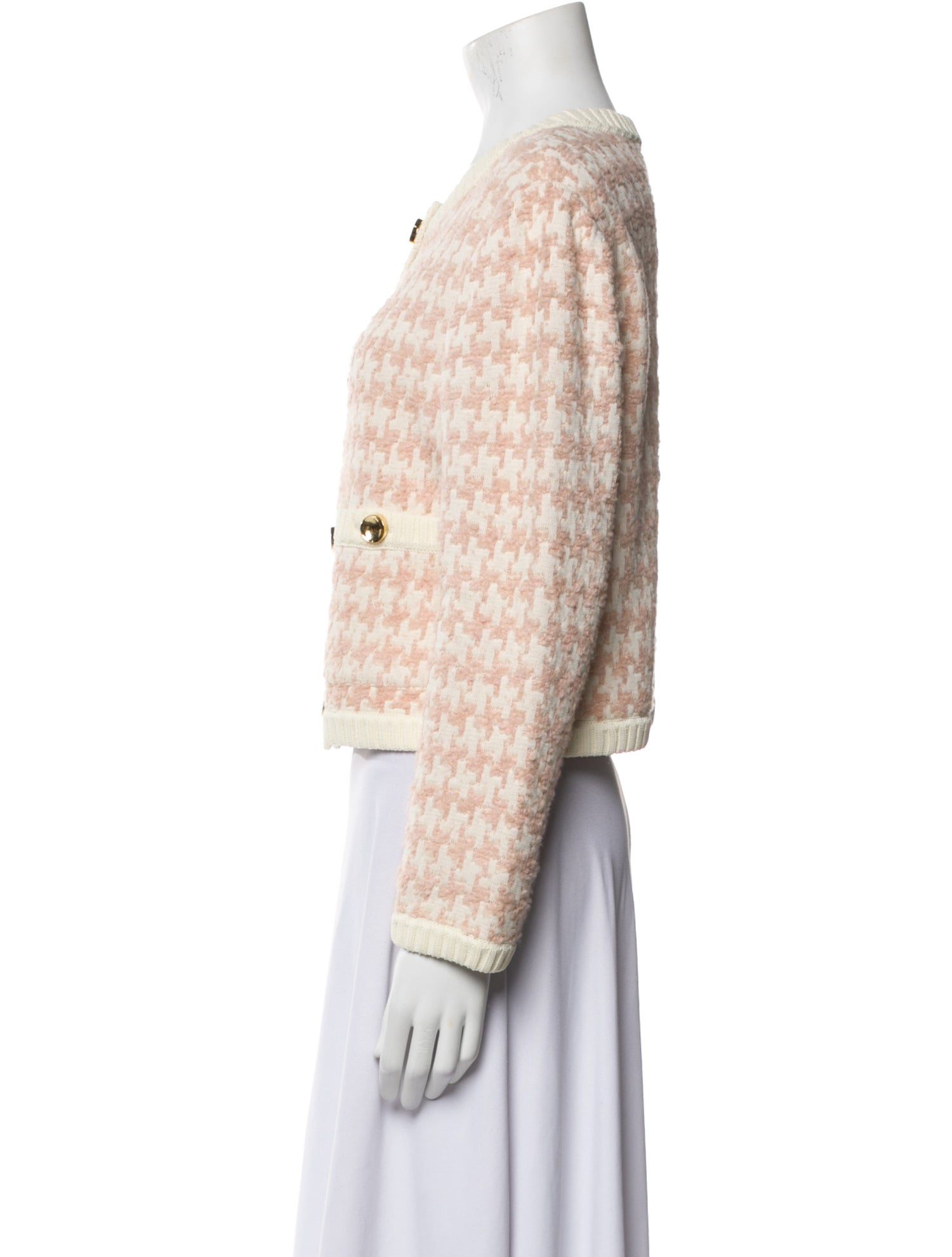 St. John Tweed Pattern Evening Jacket