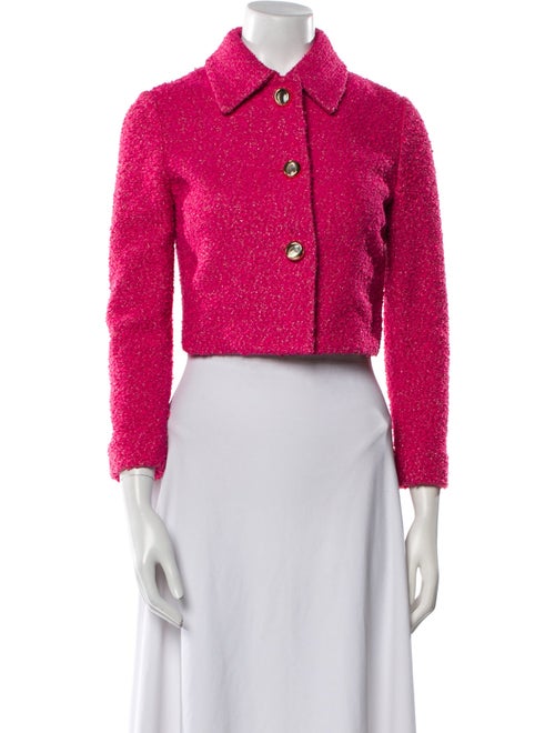 St. John Tweed Pattern Bolero