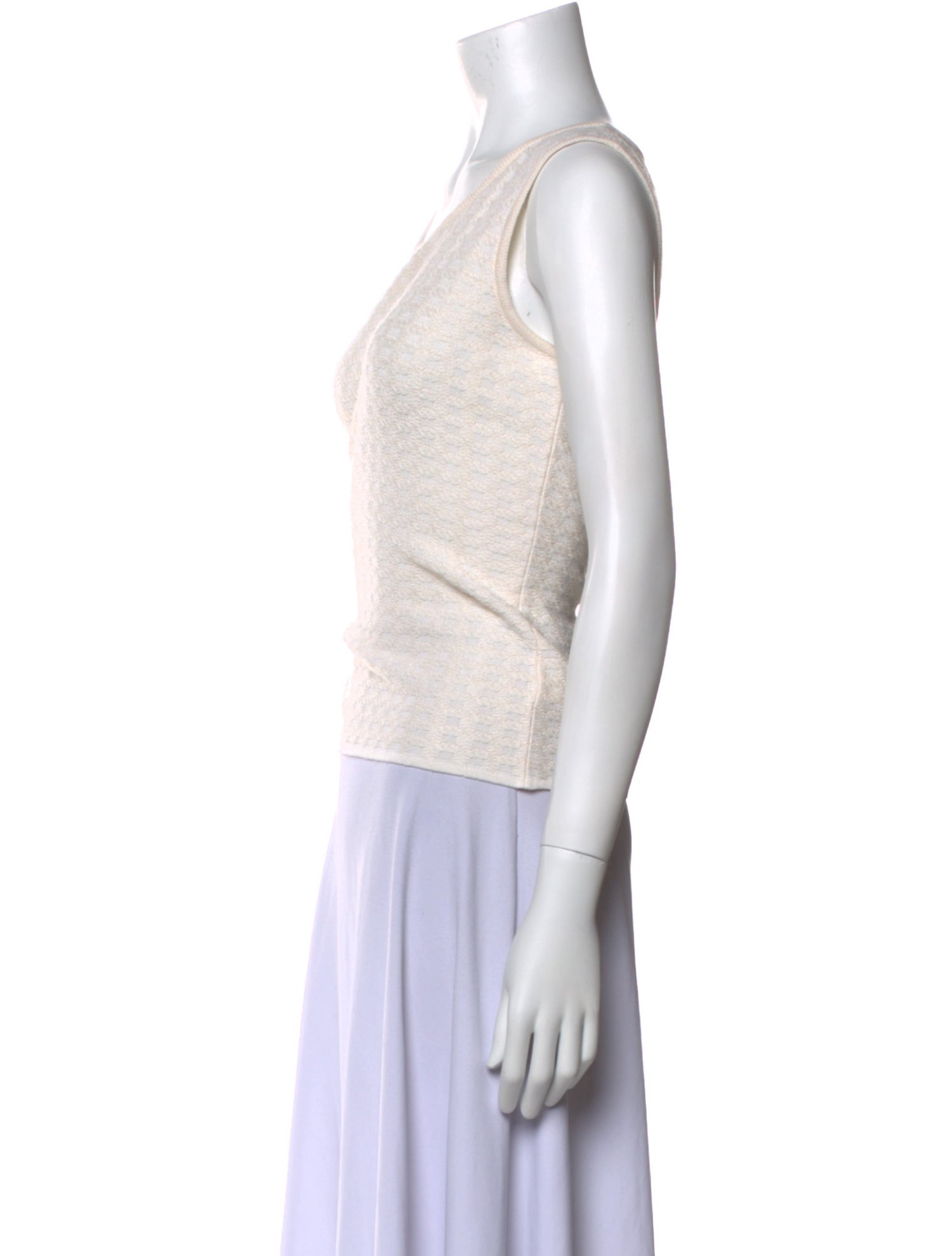 St. John Scoop Neck Sweater