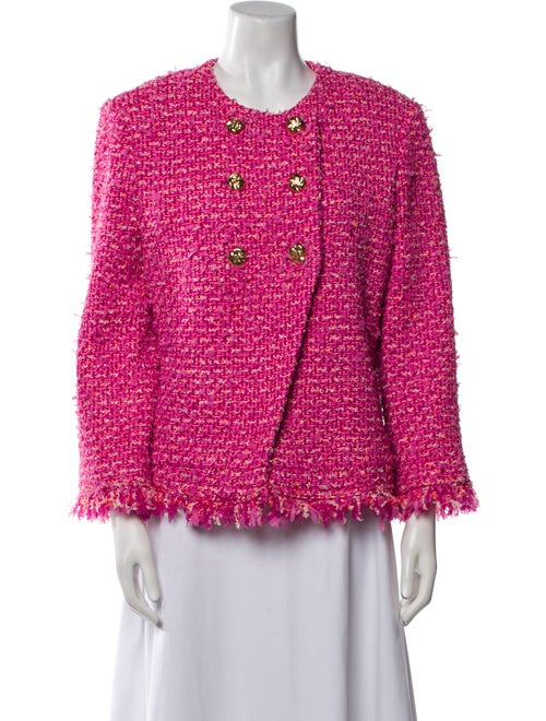 St. John Tweed Pattern Jacket