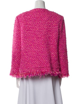 St. John Tweed Pattern Jacket