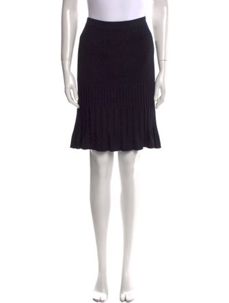St. John Wool Knee-Length Skirt