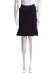 St. John Wool Knee-Length Skirt