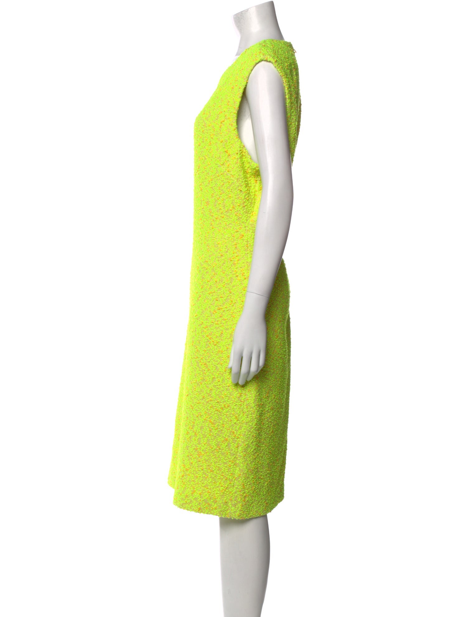 St. John Crew Neck Midi Length Dress w/ Tags