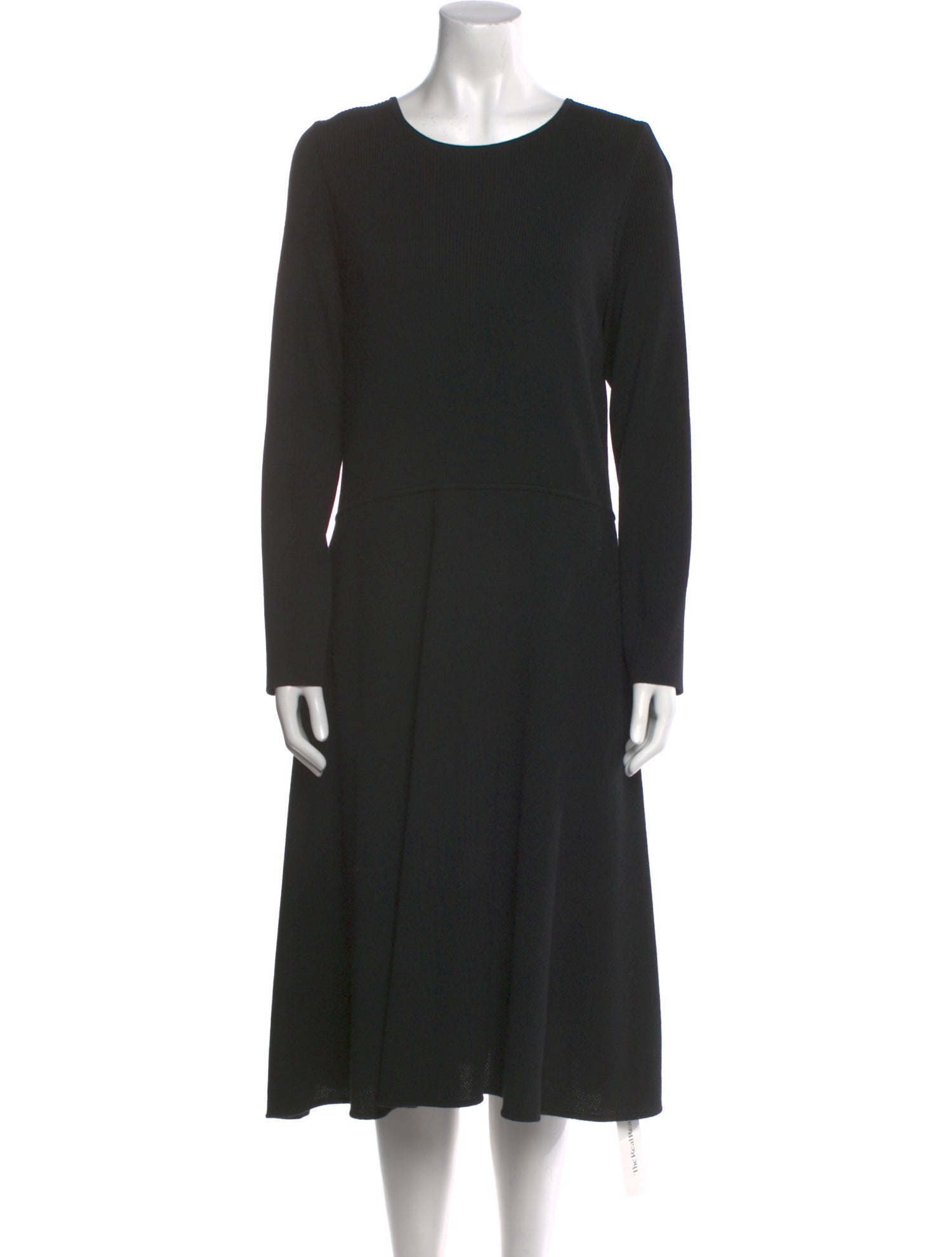 St. John Wool Midi Length Dress