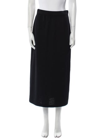 St. John Midi Length Skirt