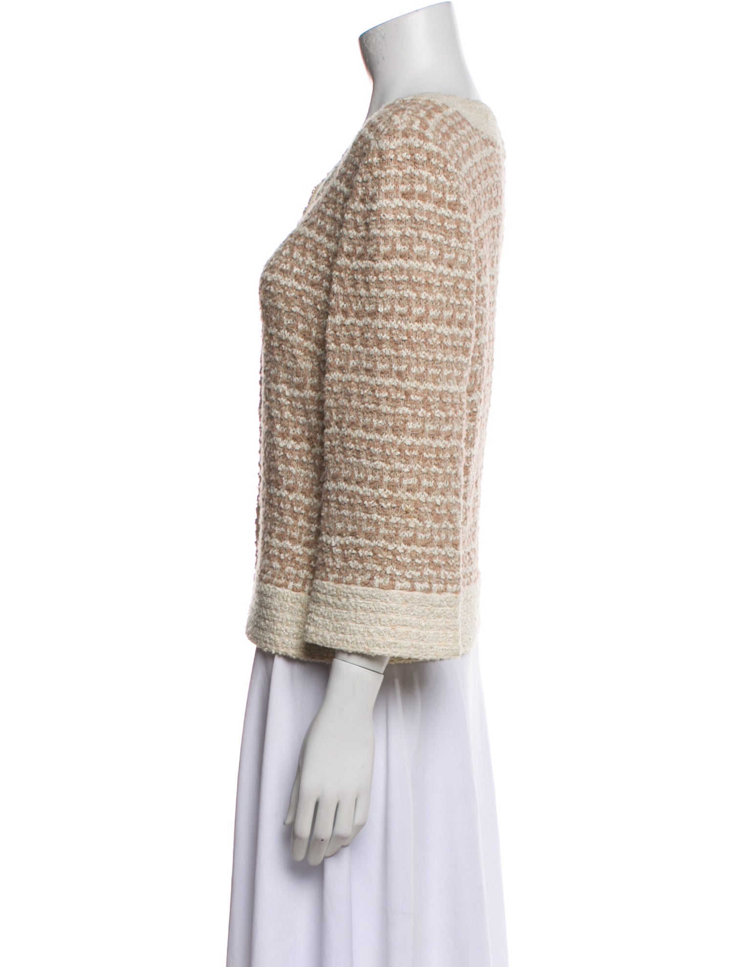 St. John Tweed Pattern Evening Jacket