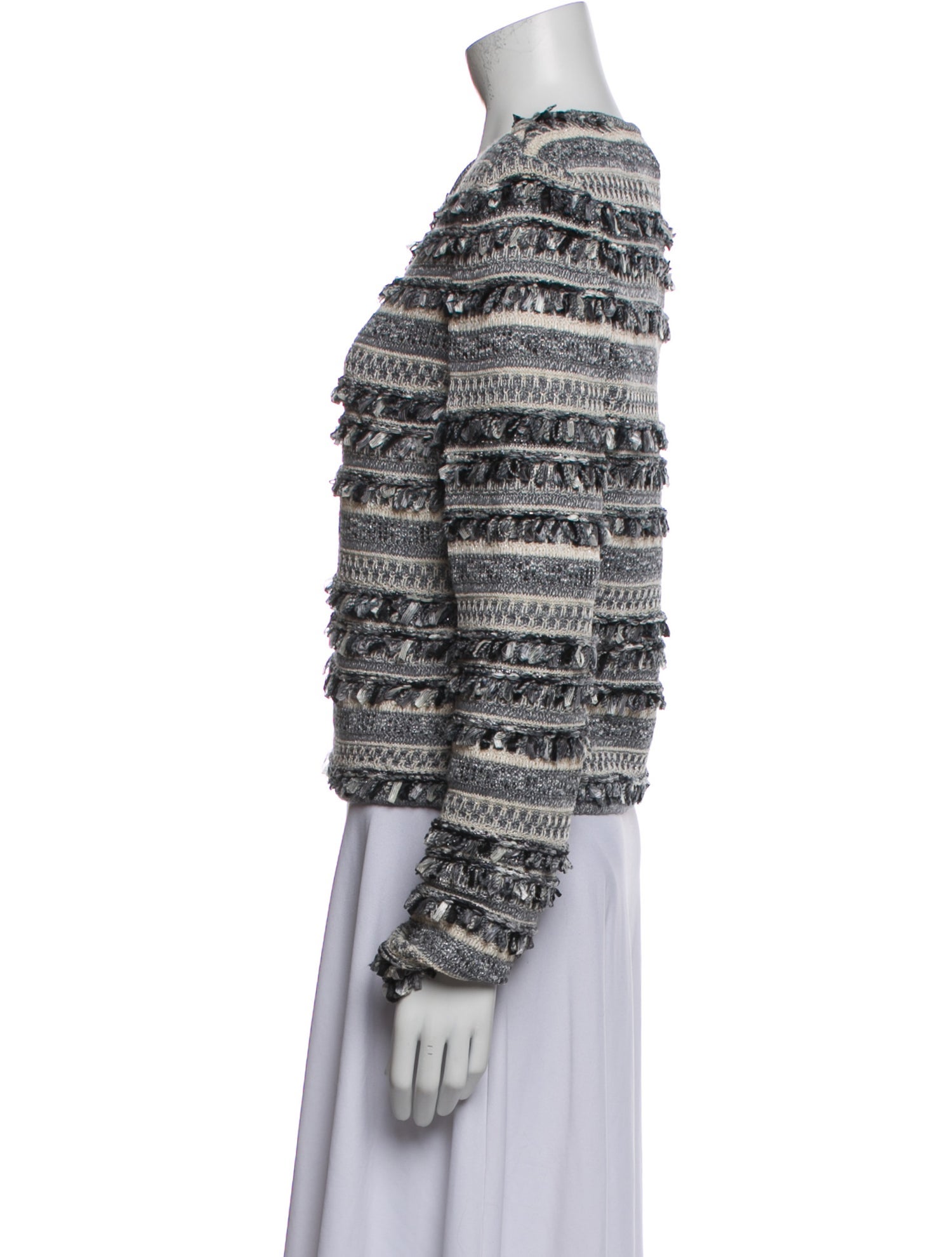 St. John Tweed Pattern Evening Jacket