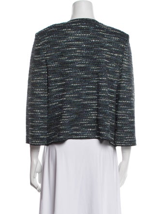 St. John Tweed Pattern Evening Jacket