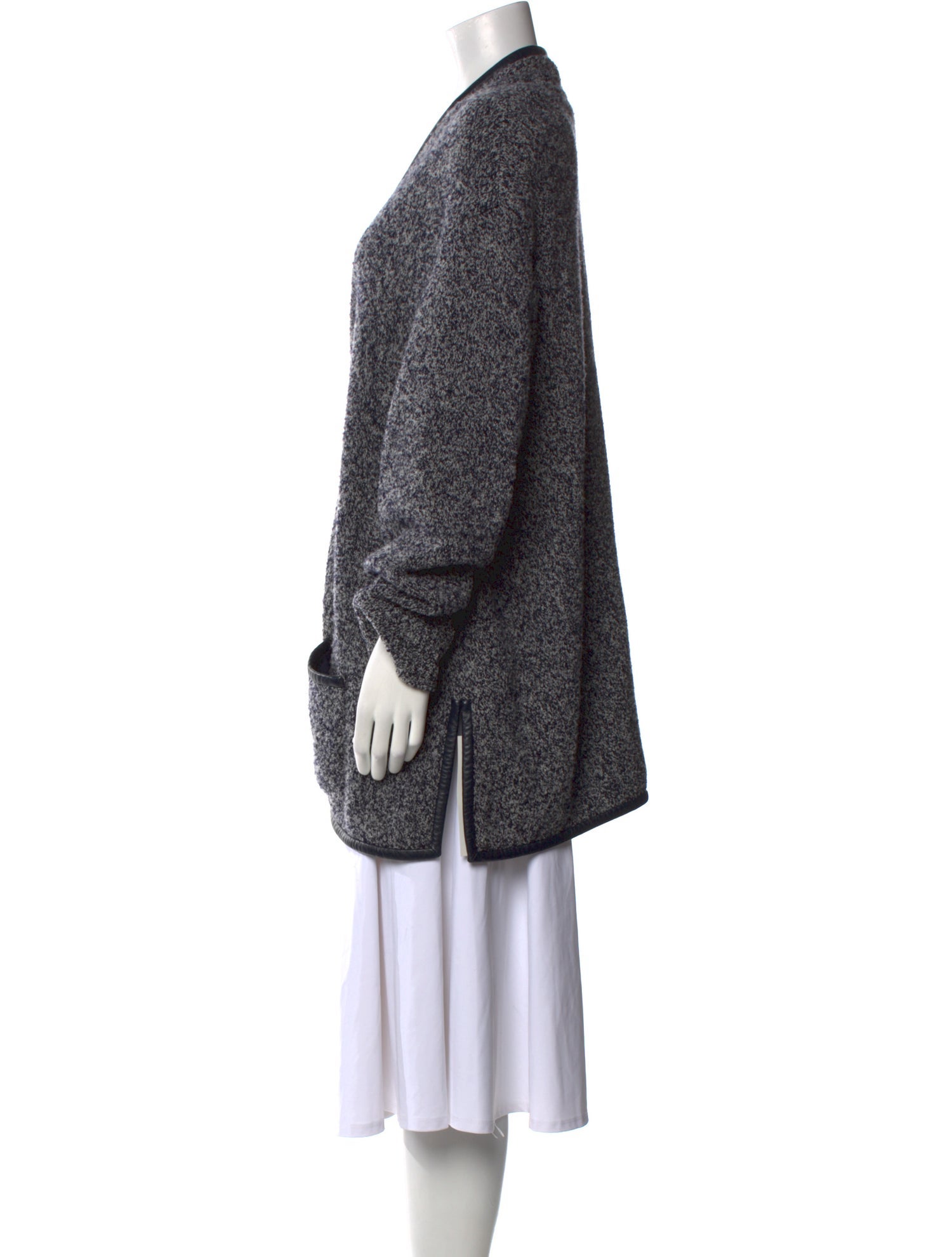 St. John Wool V-Neck Sweater