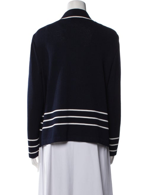 St. John Striped Bomber Jacket