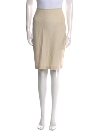 St. John Wool Knee-Length Skirt