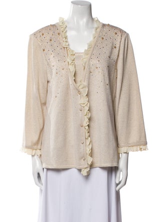 St. John V-Neck Sweater