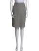 St. John Glitter Accents Knee-Length Skirt