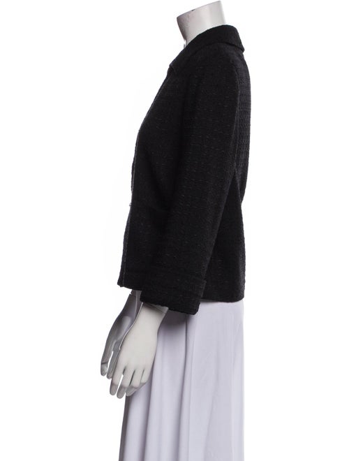 St. John Wool Tweed Pattern Jacket