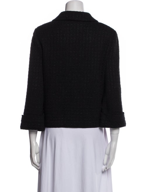 St. John Wool Tweed Pattern Jacket