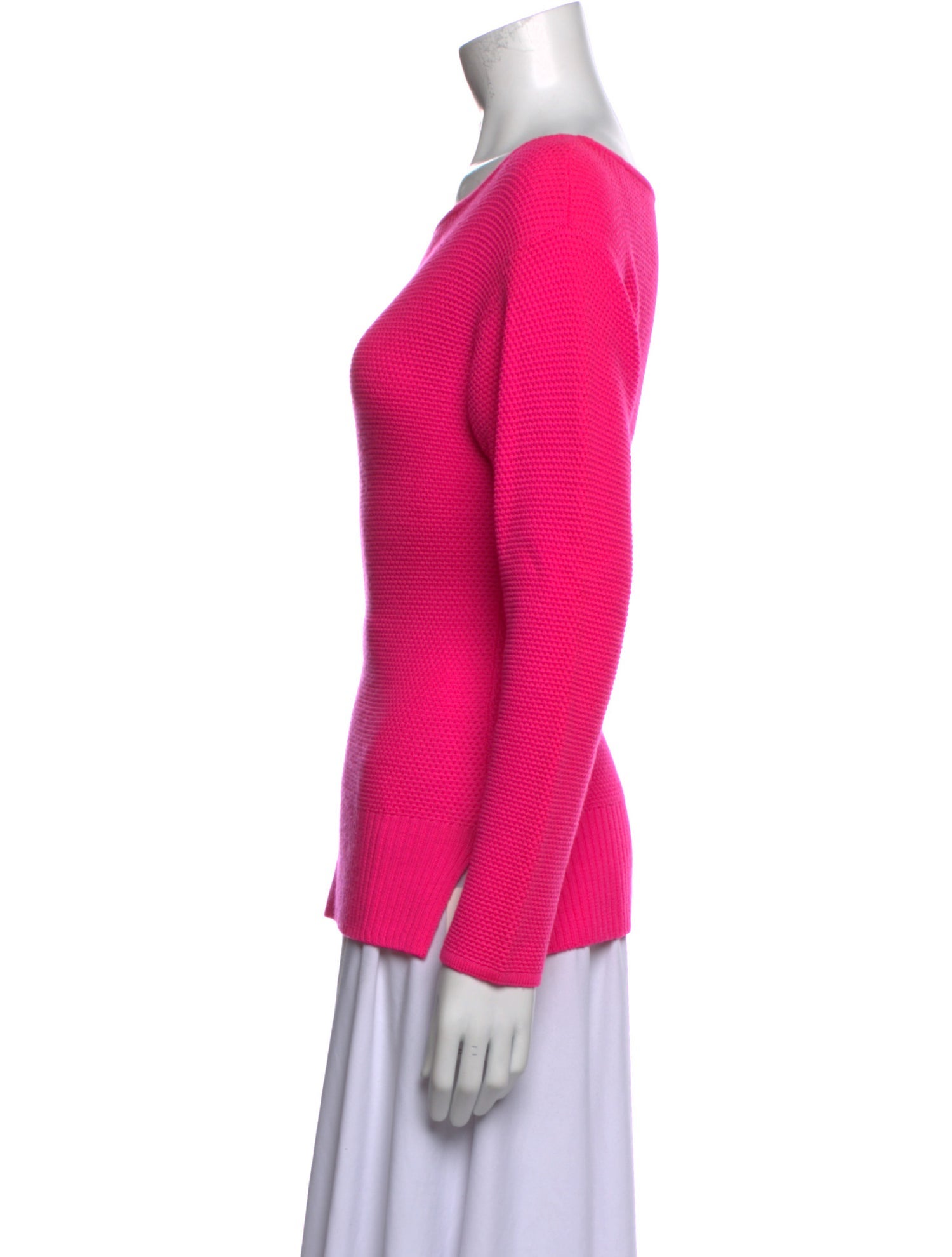 St. John Wool Bateau Neckline Sweater