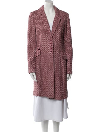 St. John Tweed Pattern Evening Jacket
