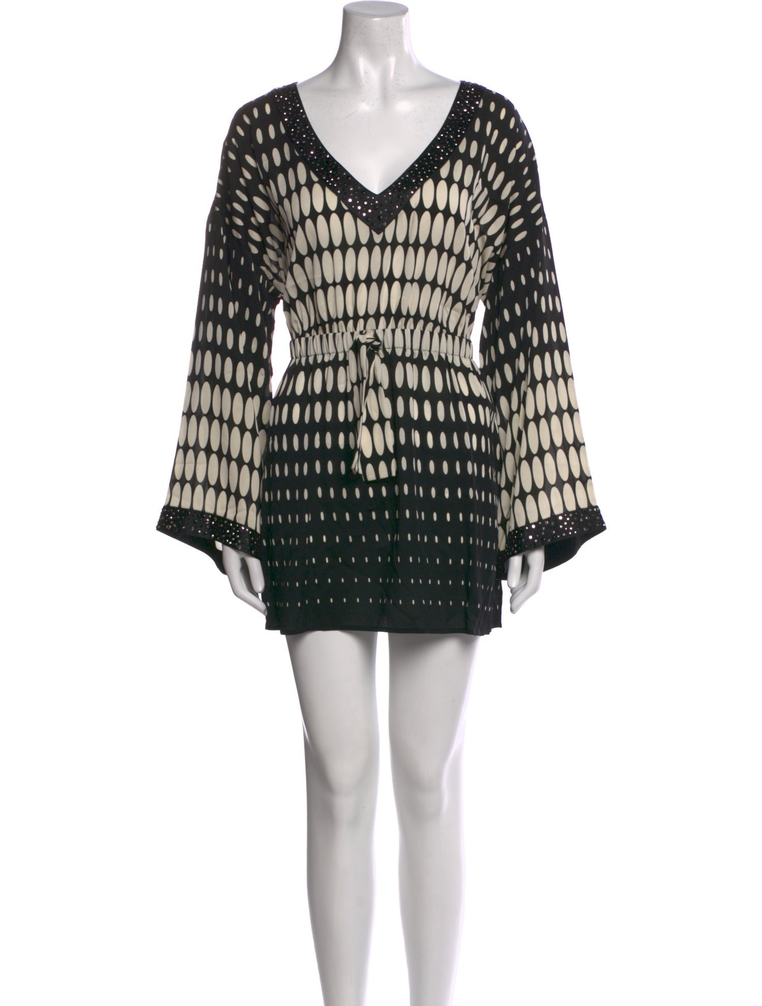 St. John Silk Mini Dress