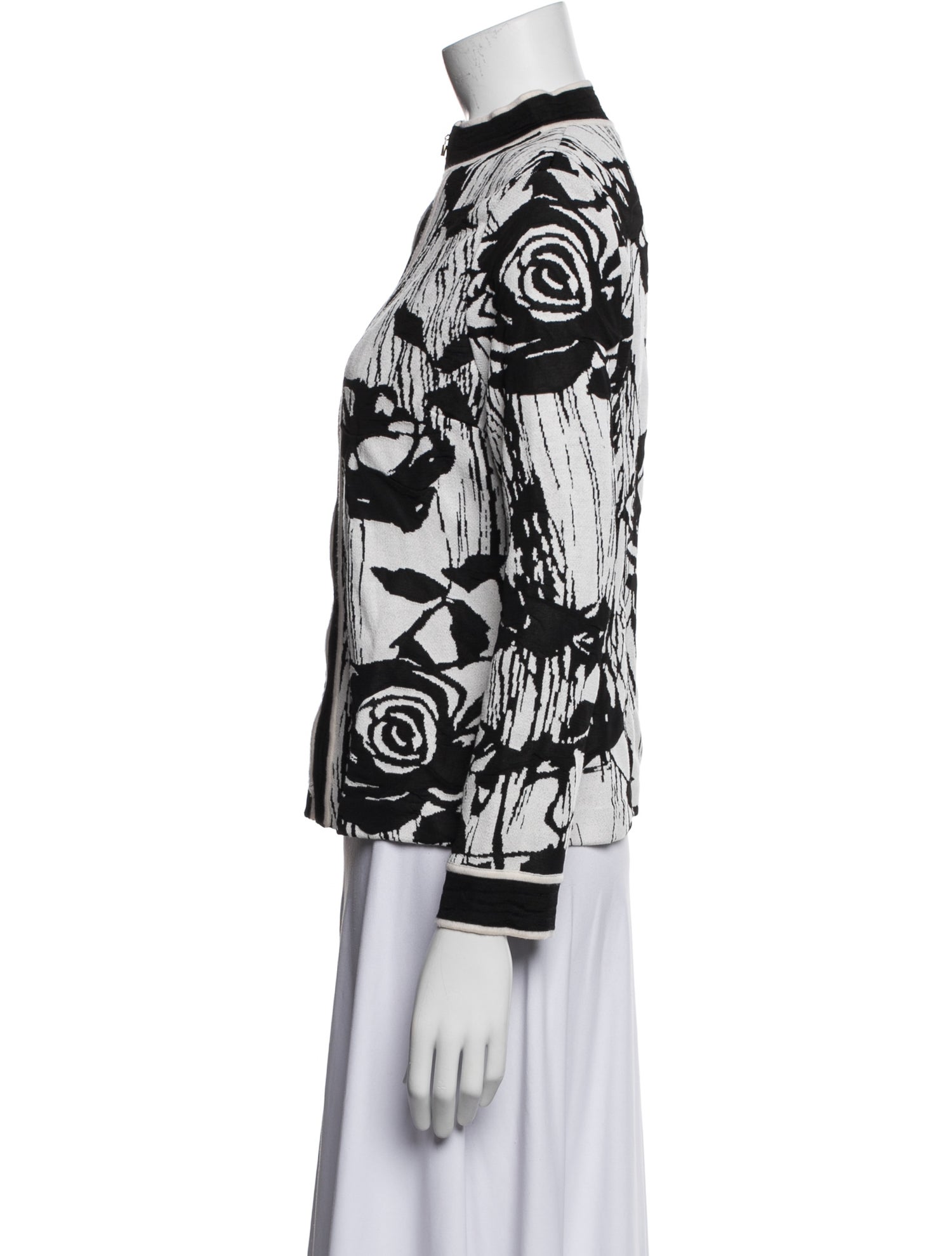 St. John Printed Evening Jacket