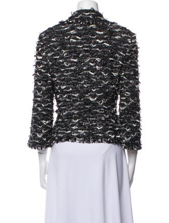 St. John Tweed Pattern Evening Jacket