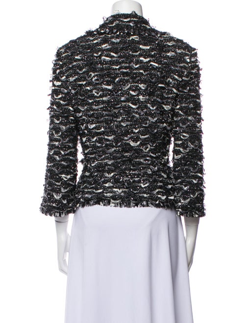 St. John Tweed Pattern Evening Jacket