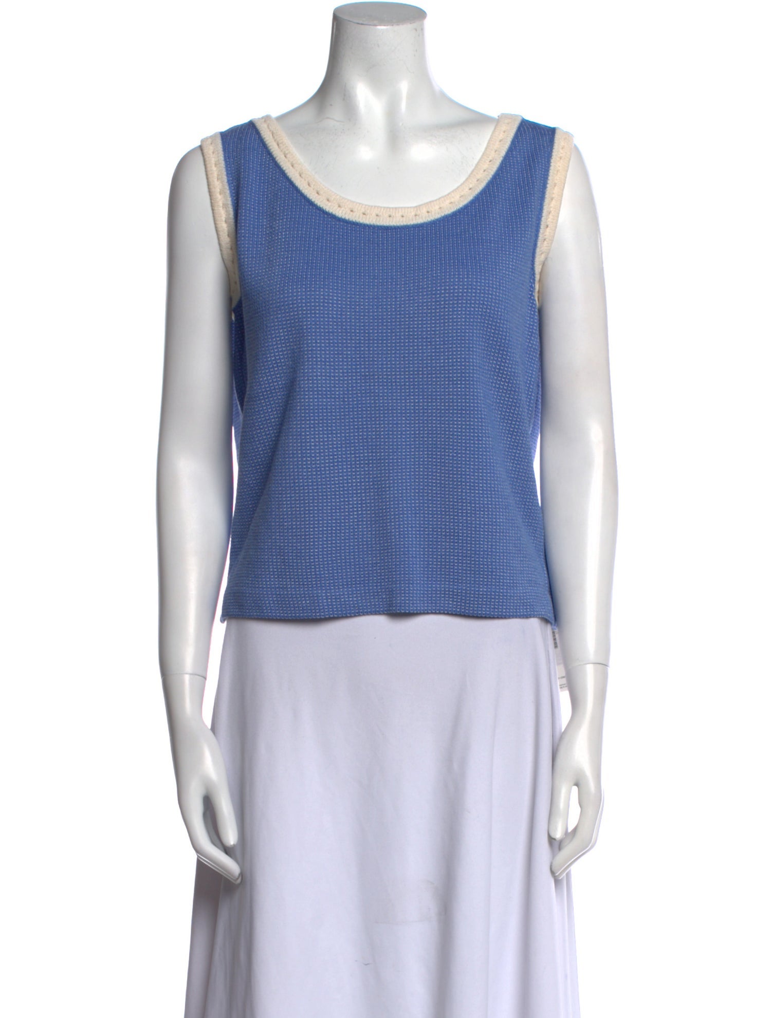 St. John Wool Striped Top