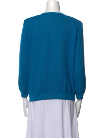 St. John Scoop Neck Sweater