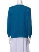 St. John Scoop Neck Sweater