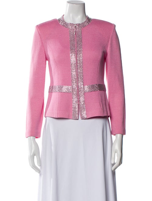 St. John Tweed Pattern Evening Jacket