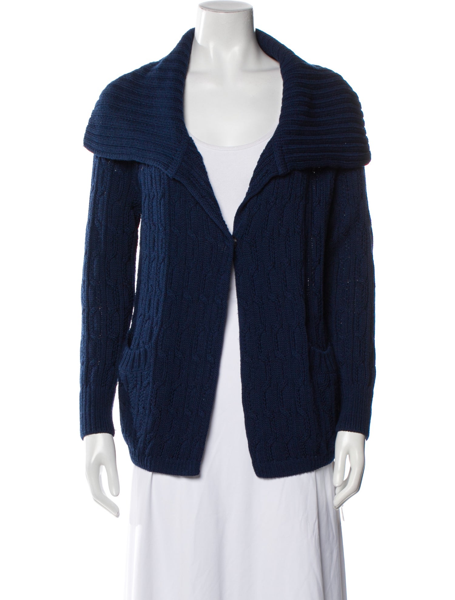 St. John Open Front Sweater