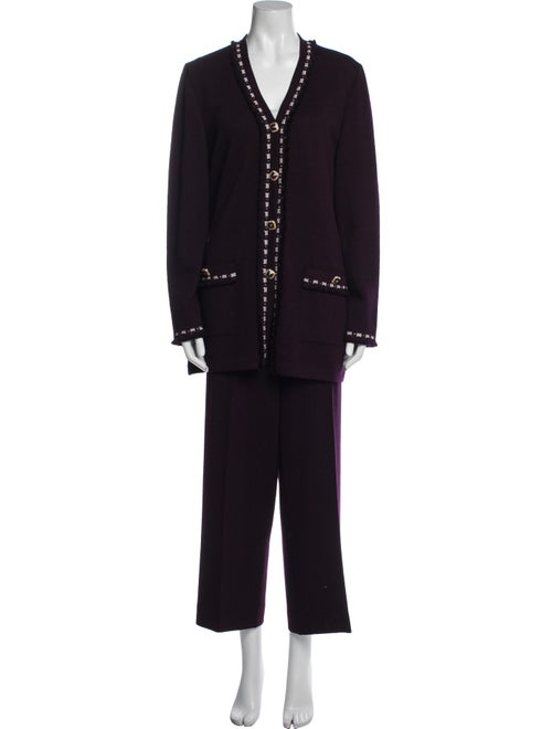 St. John Wool Pant Set