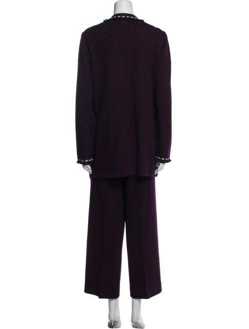 St. John Wool Pant Set
