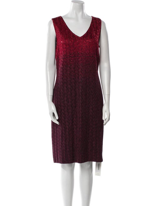 St. John Crystal Embellishments Dress Set