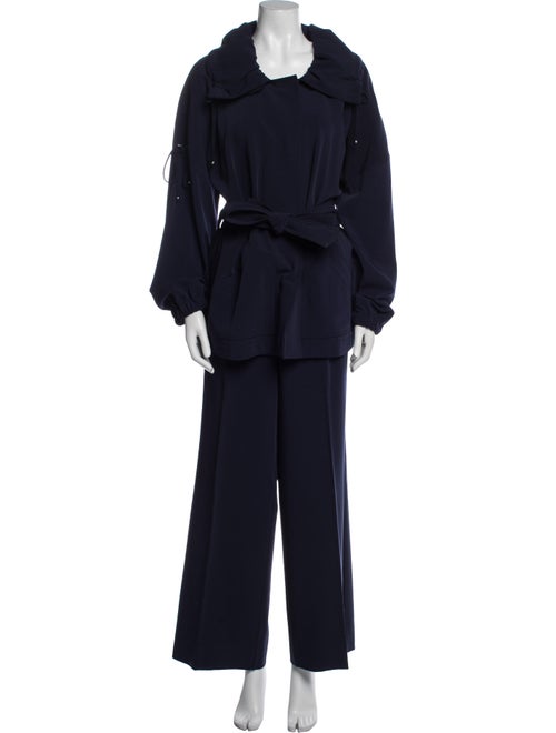 St. John Beaded Accents Pant Set