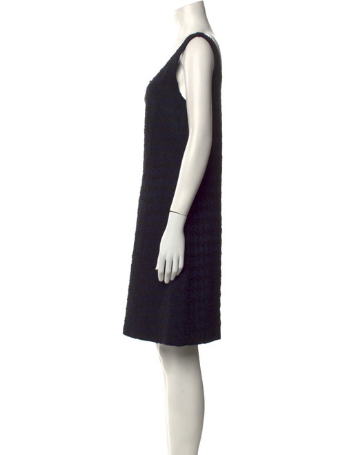 St. John Square Neckline Knee-Length Dress