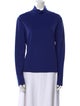 St. John Mock Neck Long Sleeve Sweatshirt