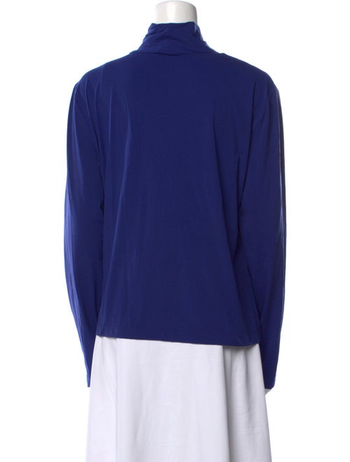 St. John Mock Neck Long Sleeve Sweatshirt