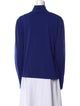 St. John Mock Neck Long Sleeve Sweatshirt
