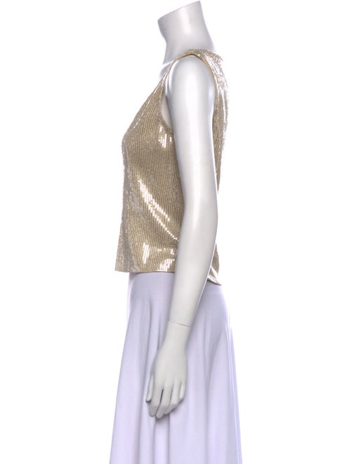 St. John Wool Scoop Neck Crop Top