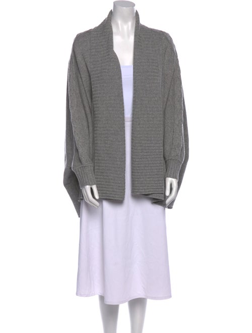 St. John Cashmere Open Front Sweater