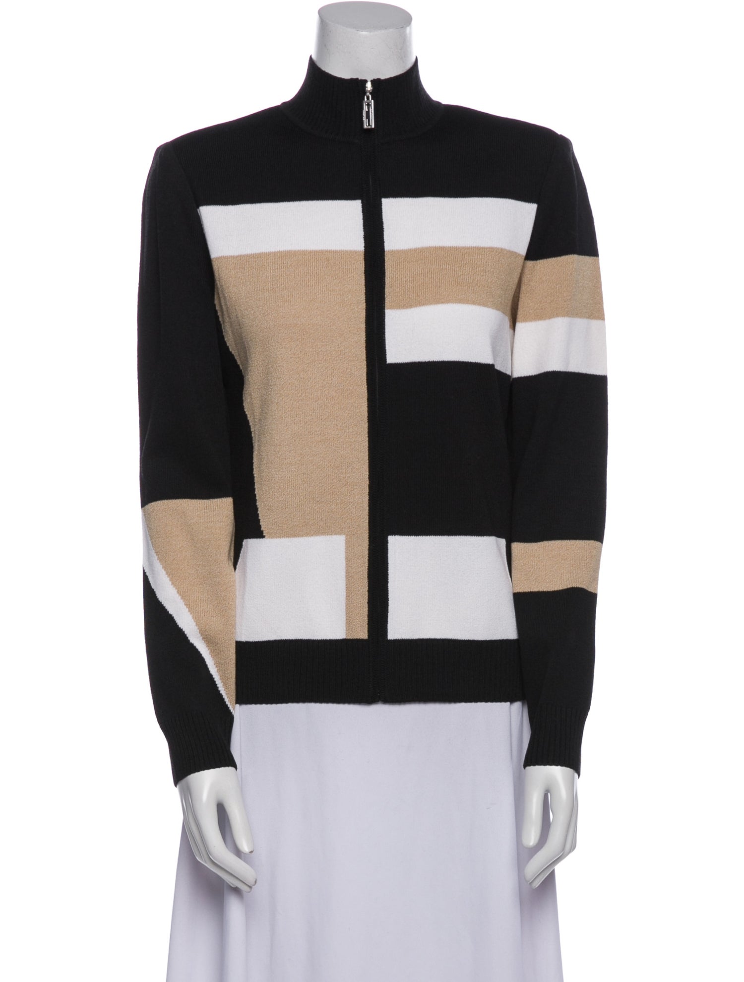 St. John Wool Striped Jacket