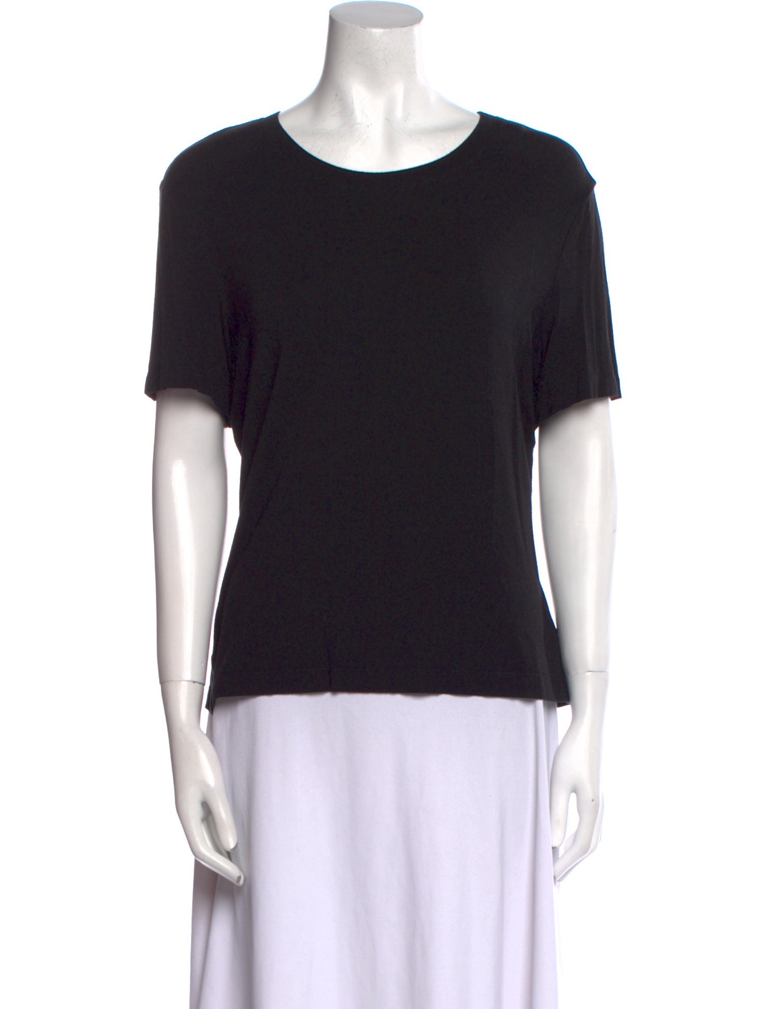 St. John Crew Neck Short Sleeve T-Shirt