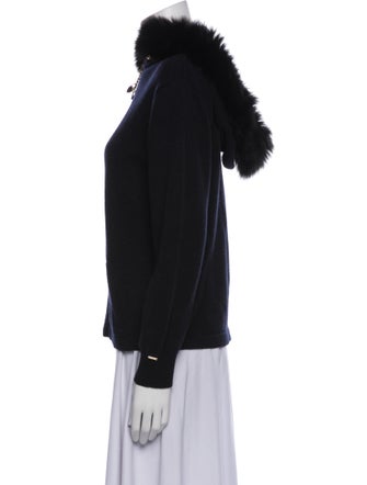St. John Cashmere Fur Jacket