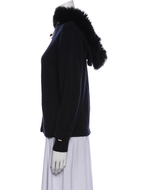 St. John Cashmere Fur Jacket