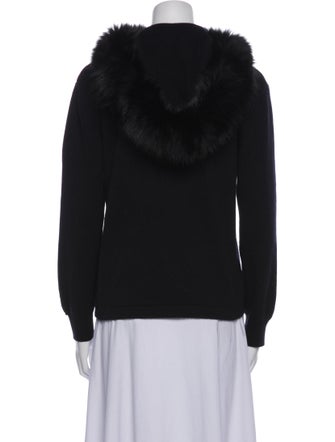 St. John Cashmere Fur Jacket