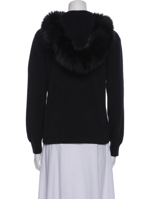 St. John Cashmere Fur Jacket