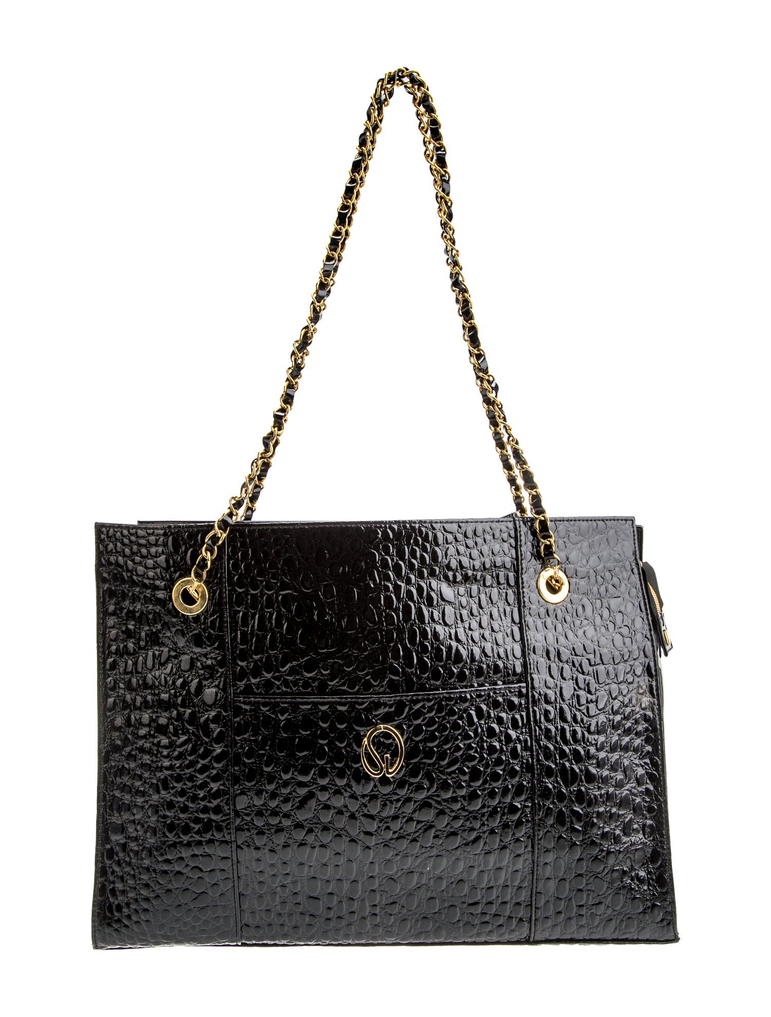 St. John Leather Shoulder Bag