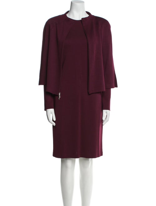 St. John Wool Dress Set